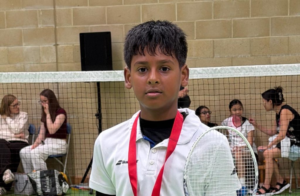 🏸🏅 Congratulations, Aathiran! 🏅🏸